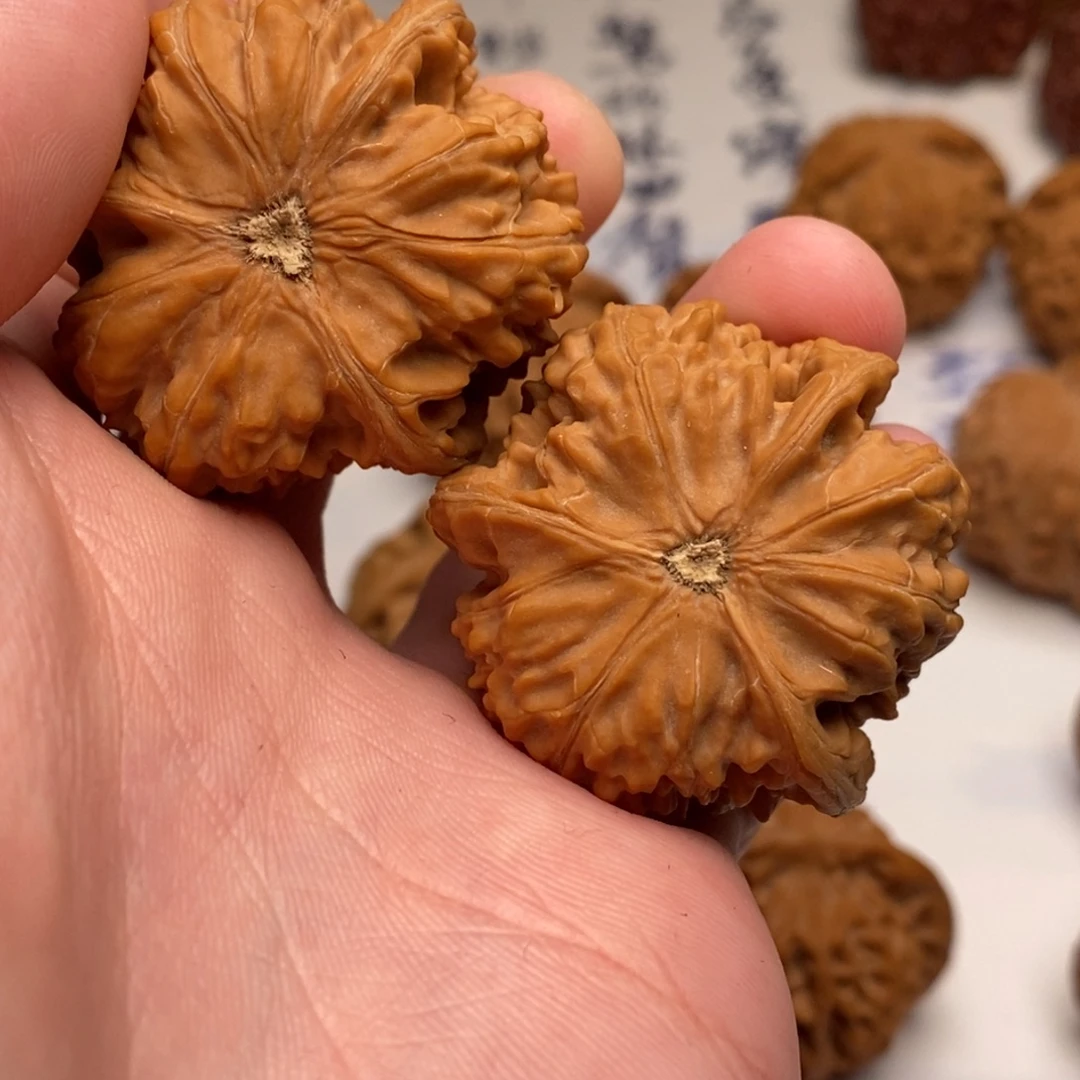 平***真把件文玩核桃御龙