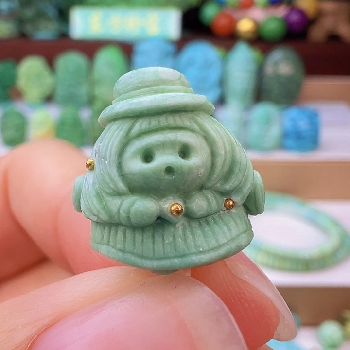 未镶嵌绿松石项链