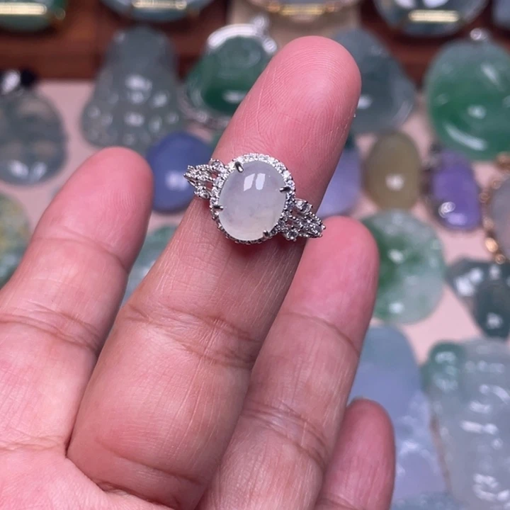 海***杨翡翠未镶嵌吊坠(不含链)