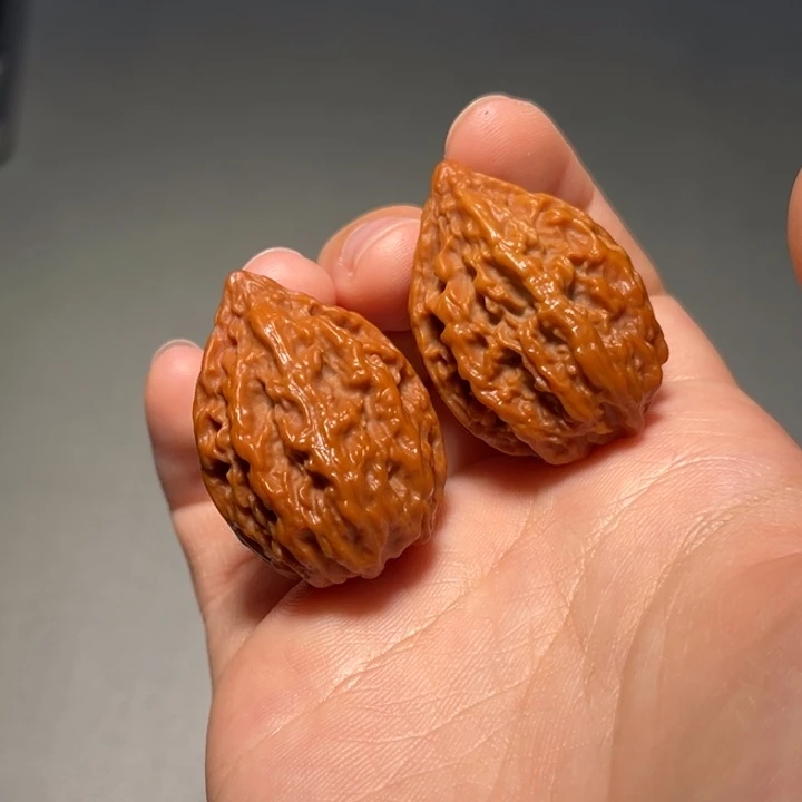 文玩核桃把件红缨枪950