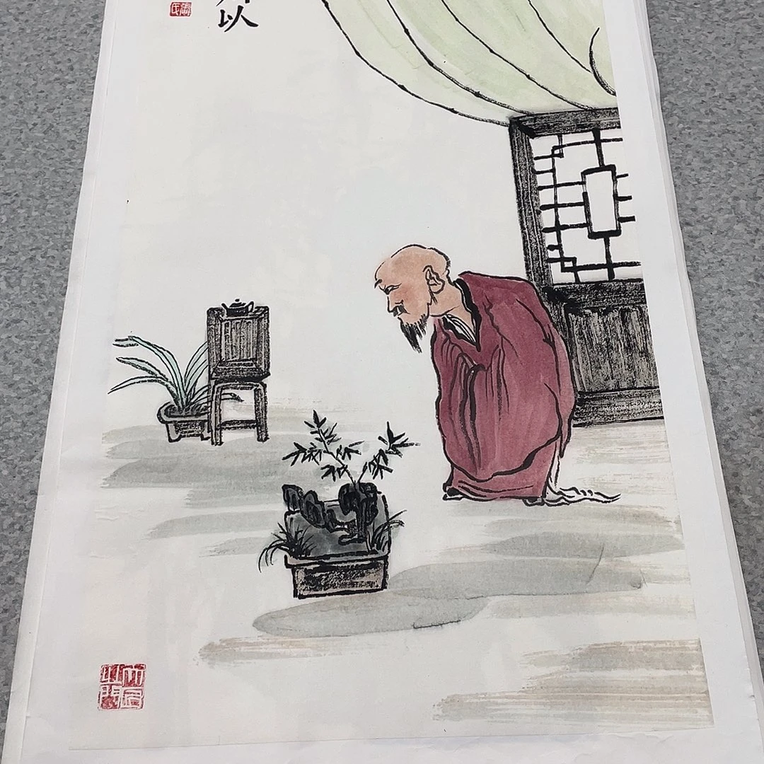 国画2平尺国画作品