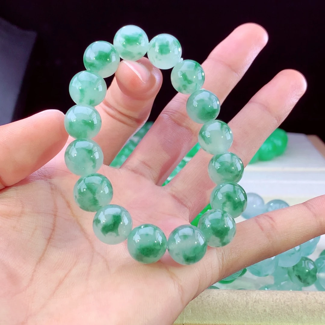 未镶嵌手串翡翠天然翡翠