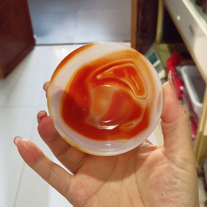 玛瑙/玉髓茶具未镶嵌卧**起