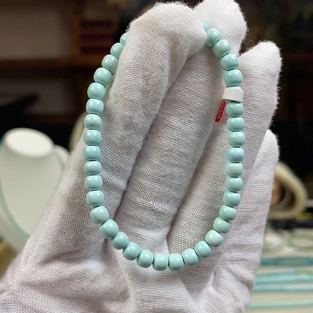 绿松石A17老型单圈卡4+未镶嵌