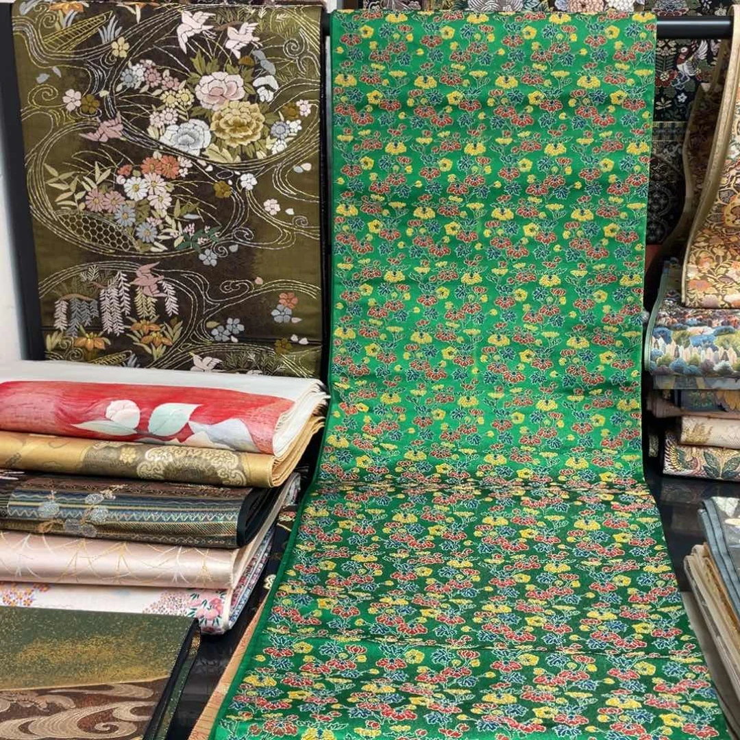 拉***卡织绣唐锦桑蚕丝正绢面料