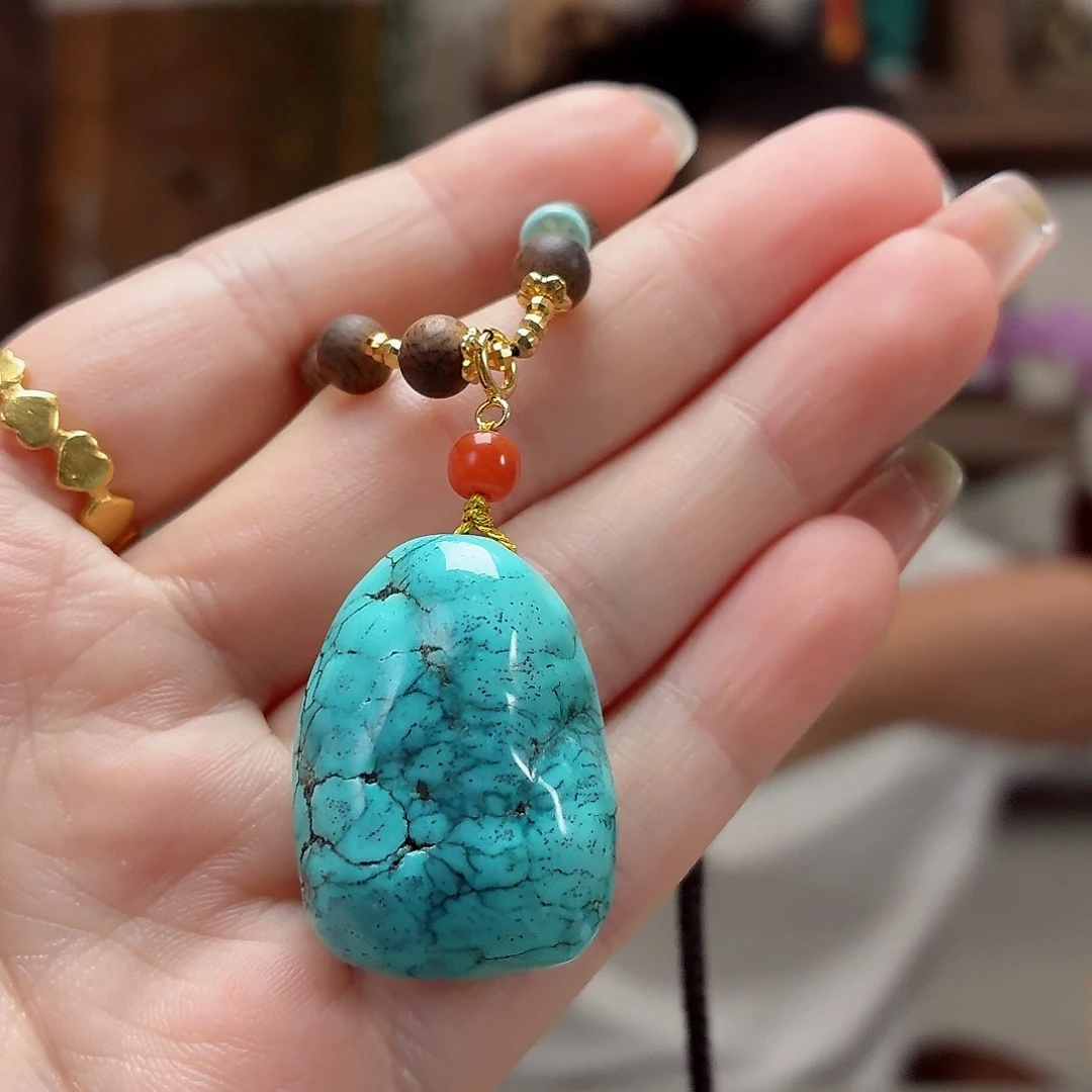 未镶嵌绿松石珠宝奇石