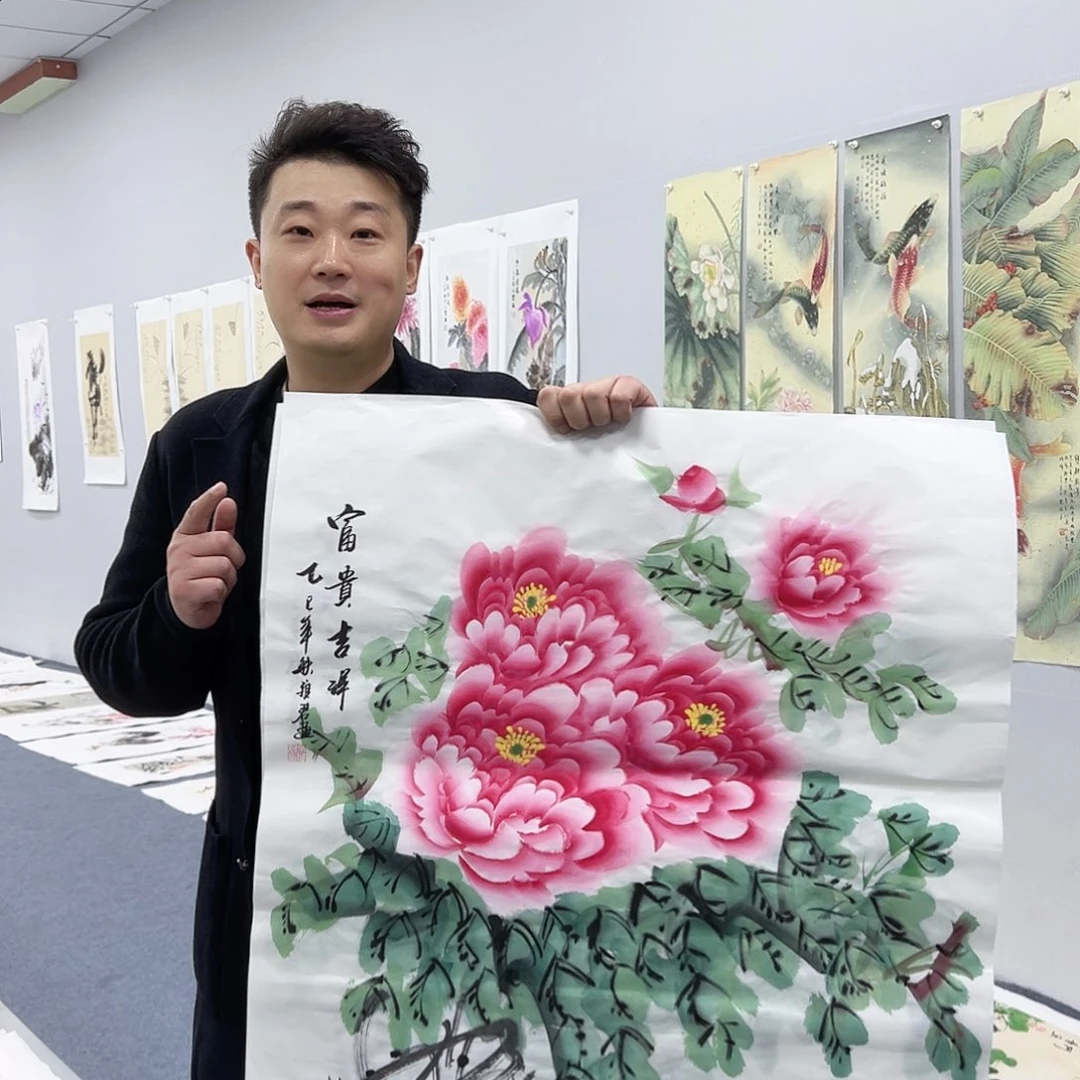 国画国画作品宣纸纯手绘