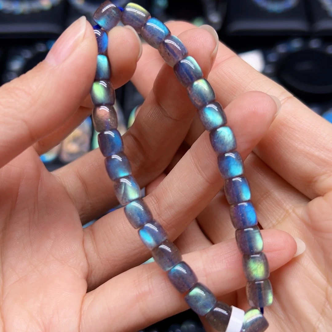 未镶嵌手链长石6.4左右