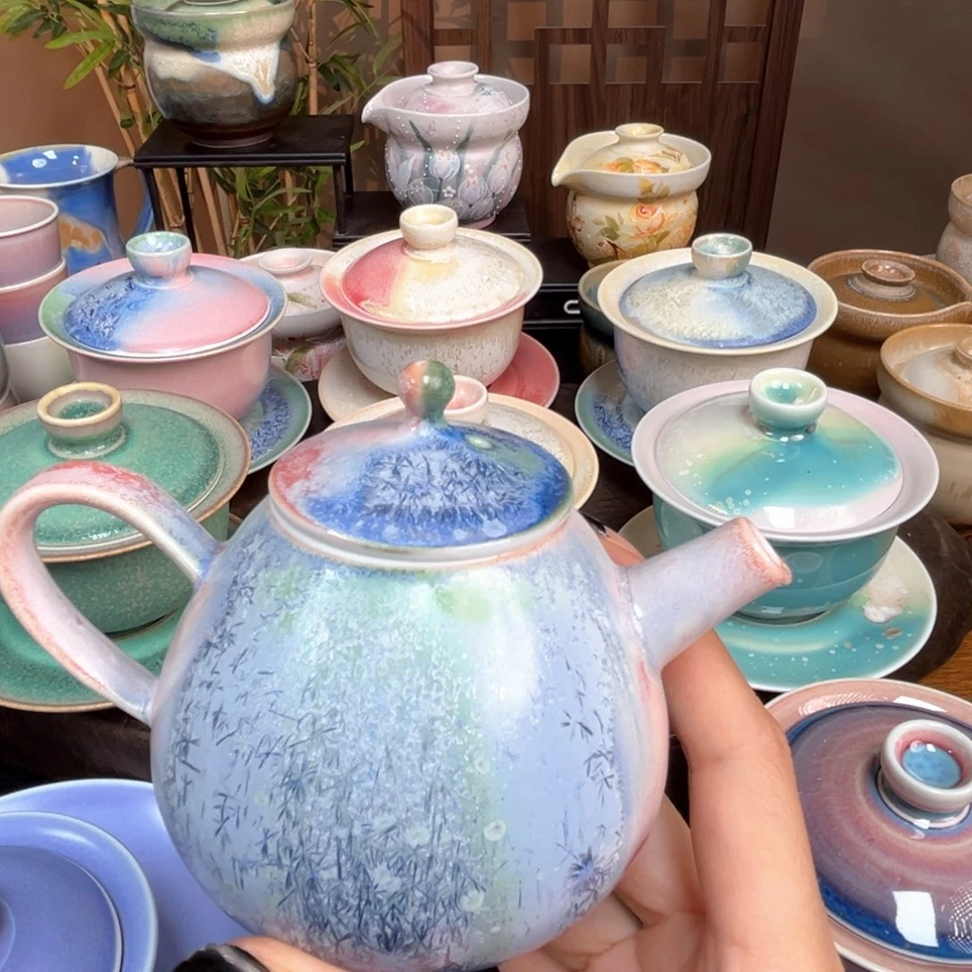 景德镇纯手工柴烧茶器