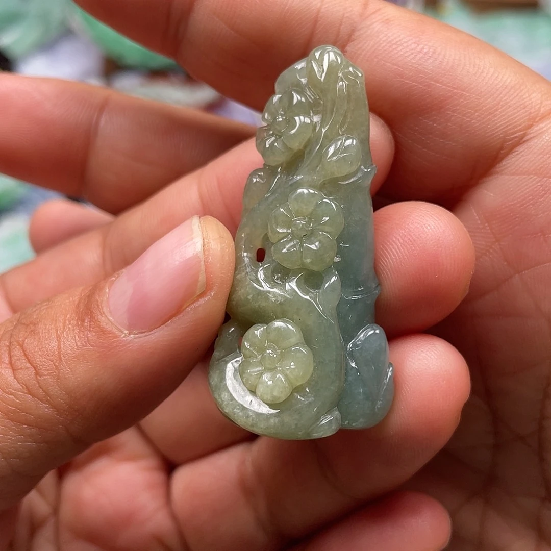 颈饰未镶嵌翡翠翡玉缘翡翠