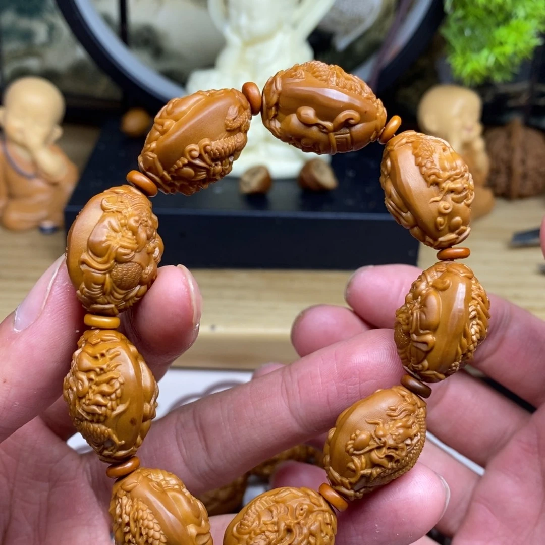 橄榄核手串/手链橄榄核雕工艺手串