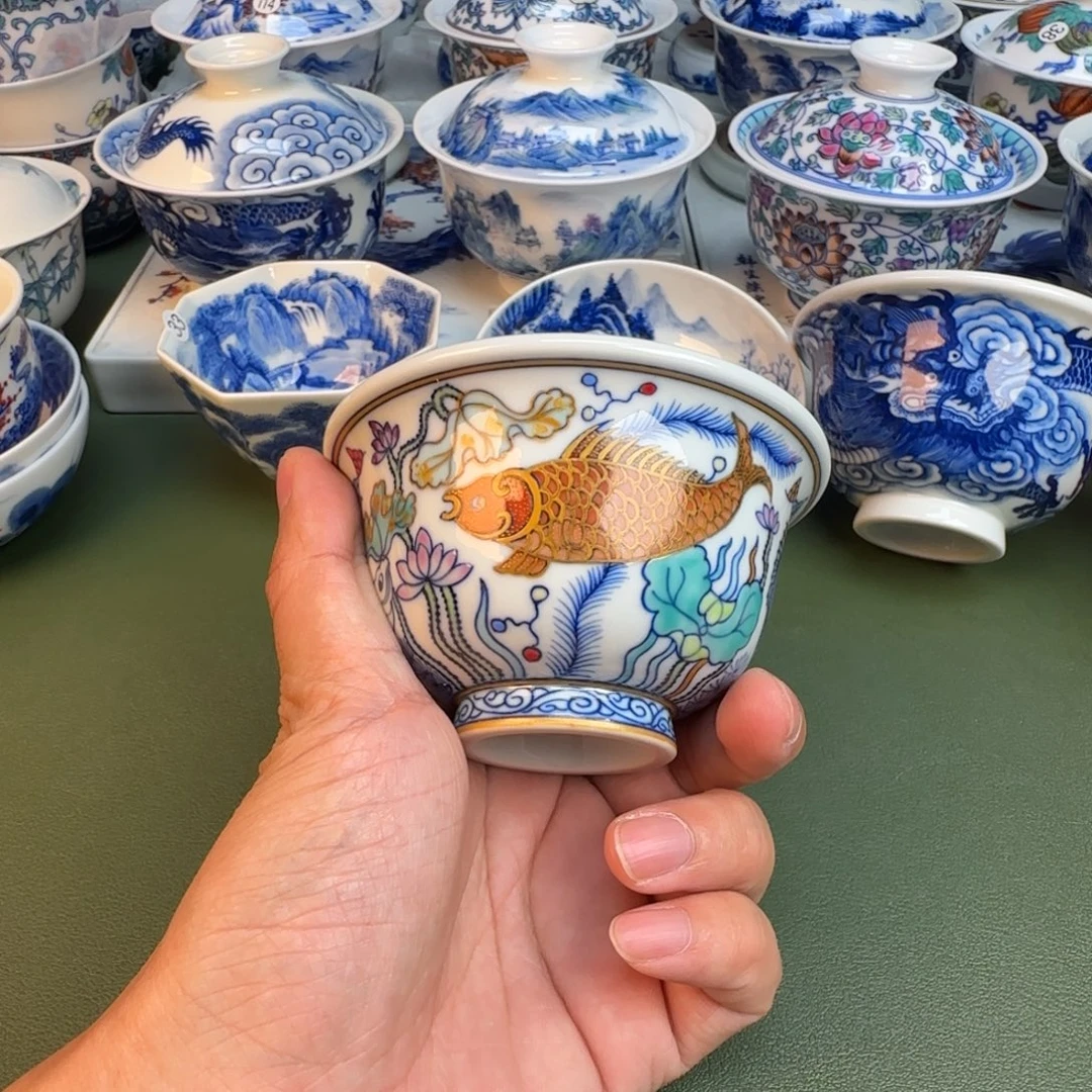 纯手工纯手绘茶具54