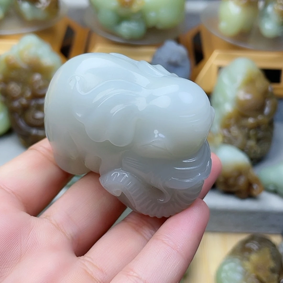 【闪购商品】未镶嵌和田玉挂件浙**科