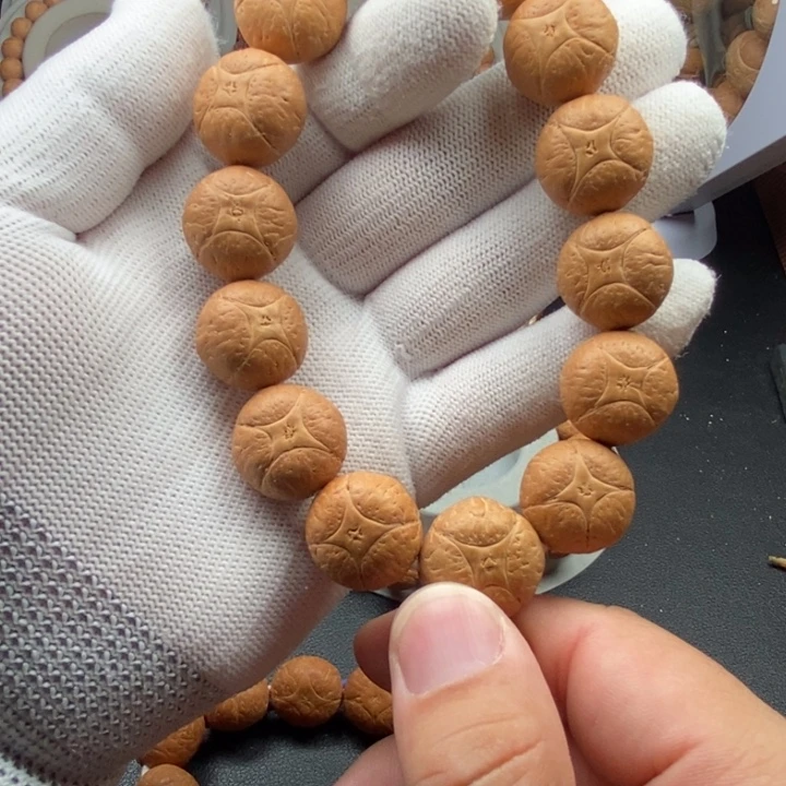 凤眼菩提手串麒麟眼19mm头货