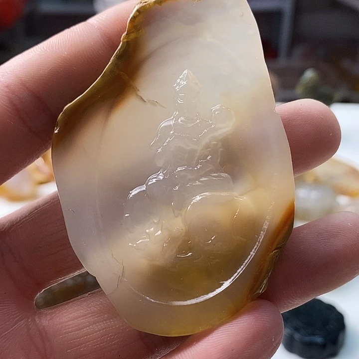 玛瑙/玉髓未镶嵌颈饰