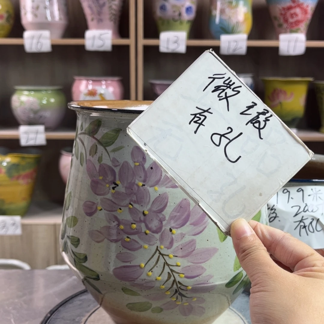 景德镇陶瓷花盆花盆