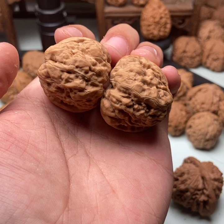 文玩核桃把件欧*35蛤蟆头