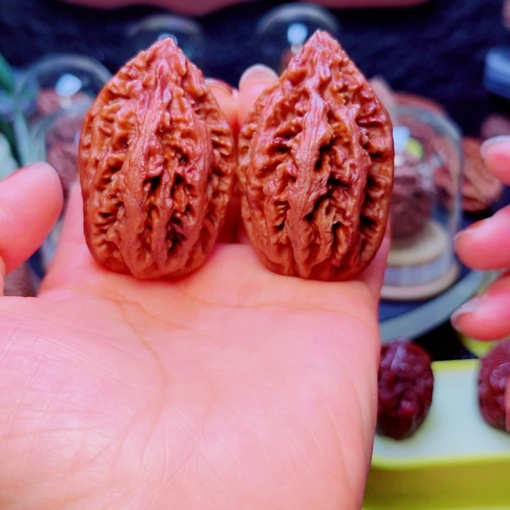 文玩核桃把件16号车