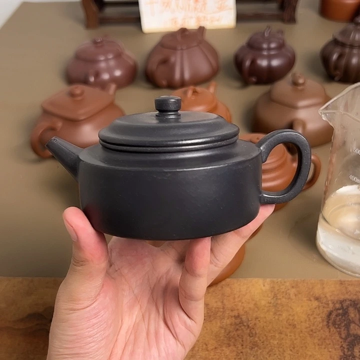 茶壶紫砂半手工 德中 160cc