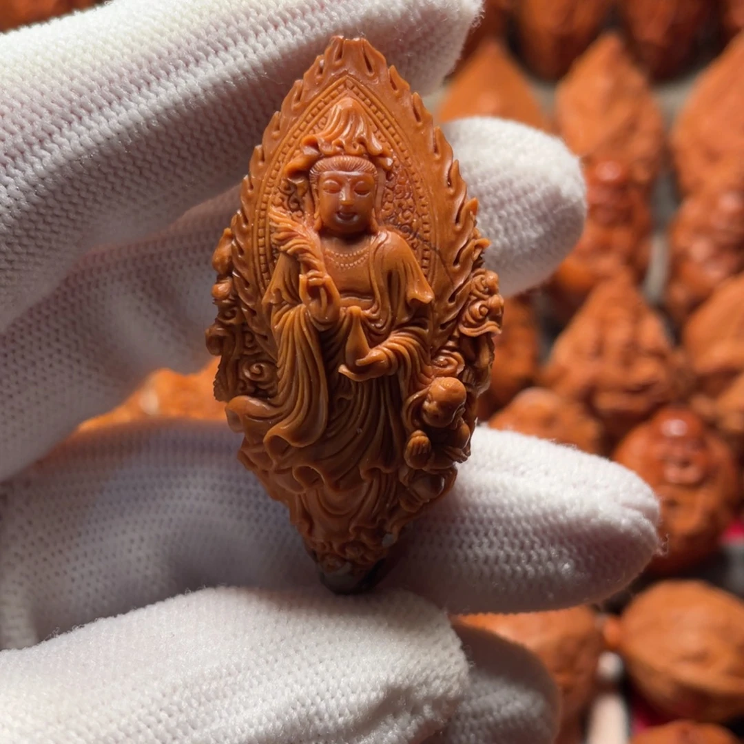 橄榄核手串/手链九龙观音