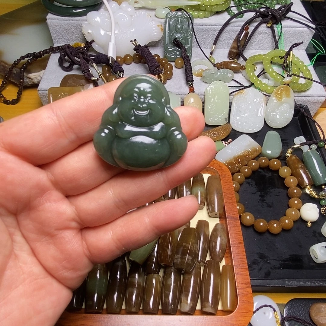 未镶嵌手链和田玉（糖玉）