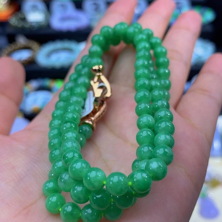 未镶嵌手链翡翠翡翠