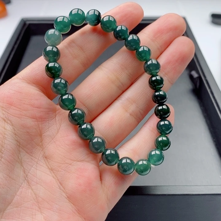 翡翠未镶嵌手链手串