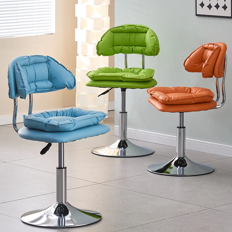 升降靠背旋转前台椅洽谈椅餐吧椅凳子电脑椅子家用现代酒吧办公椅