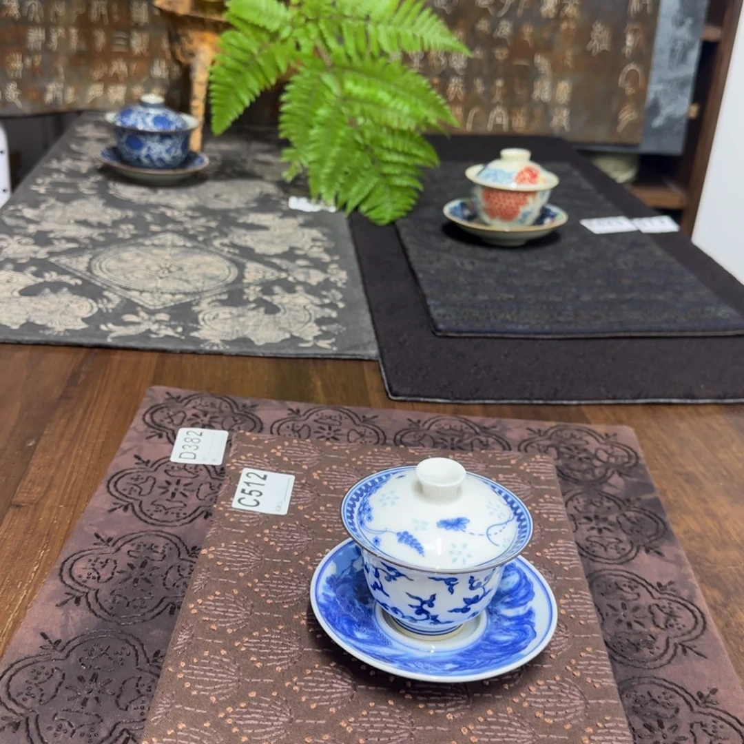 织绣7 都是一张价格三十六纺茶垫