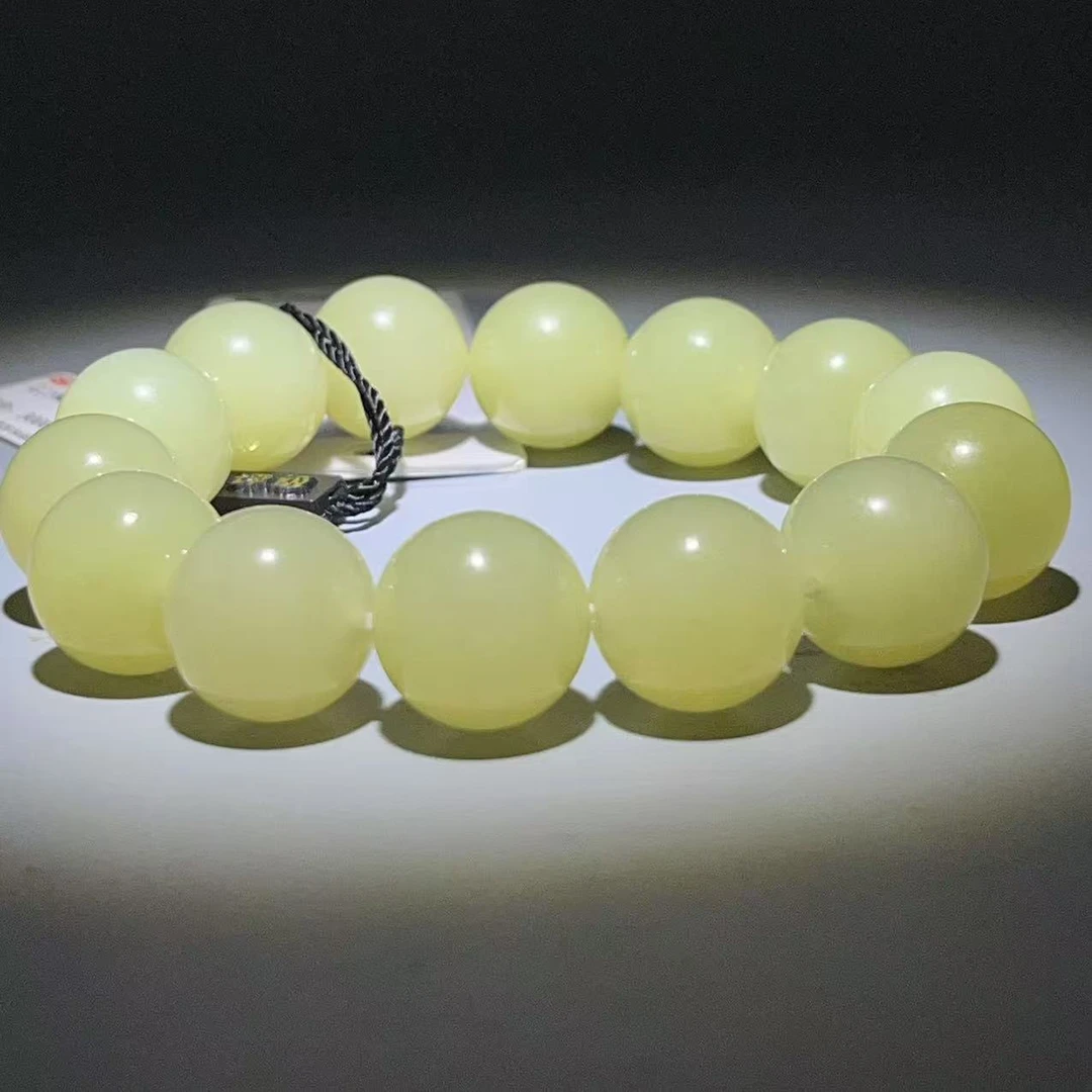 【当代】-和田玉手串2505240012