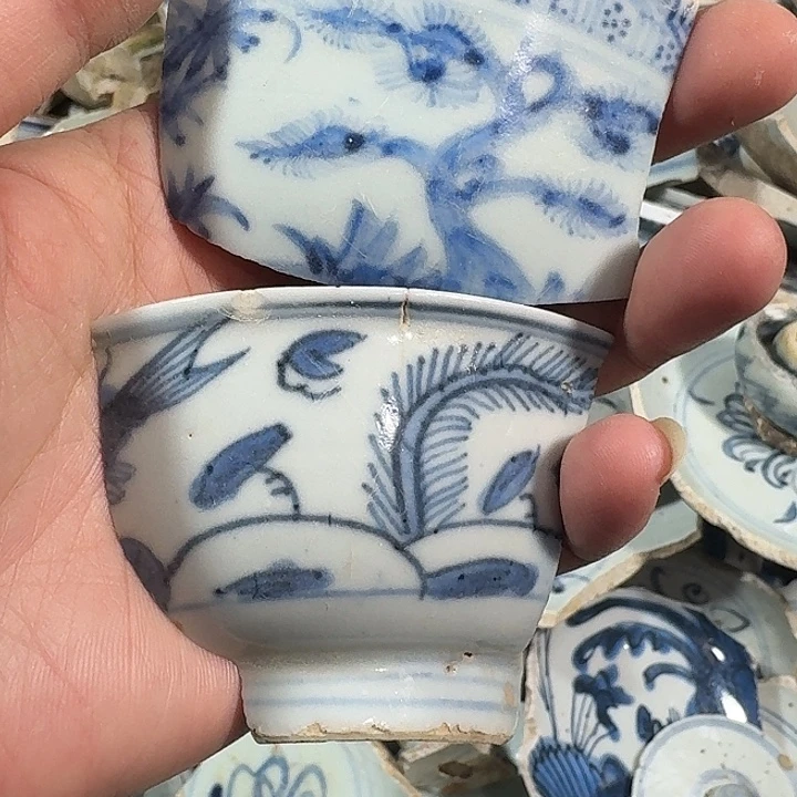 瓷片瓷片标本，顺丰包邮