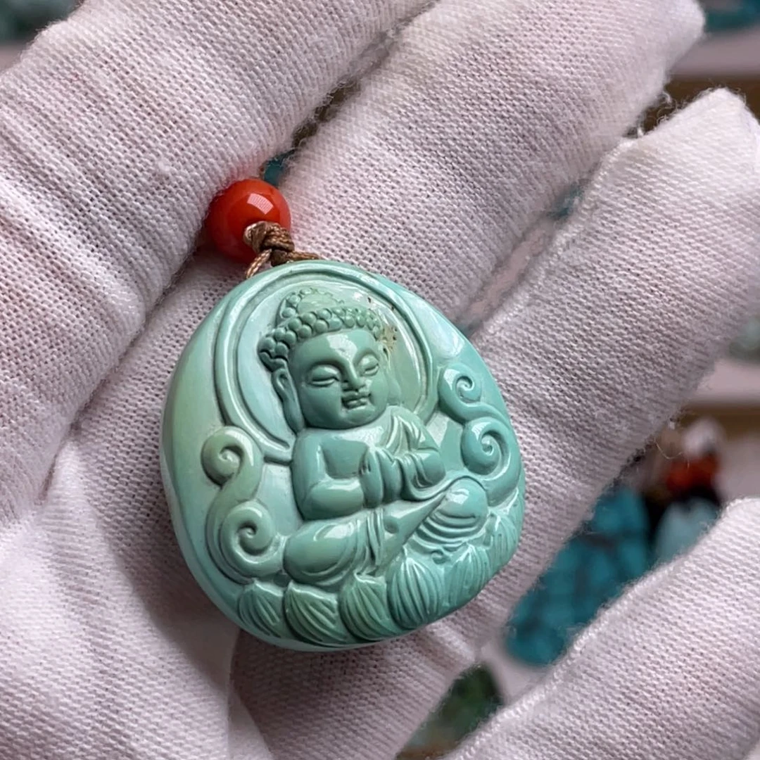 绿松石未镶嵌珠宝奇石