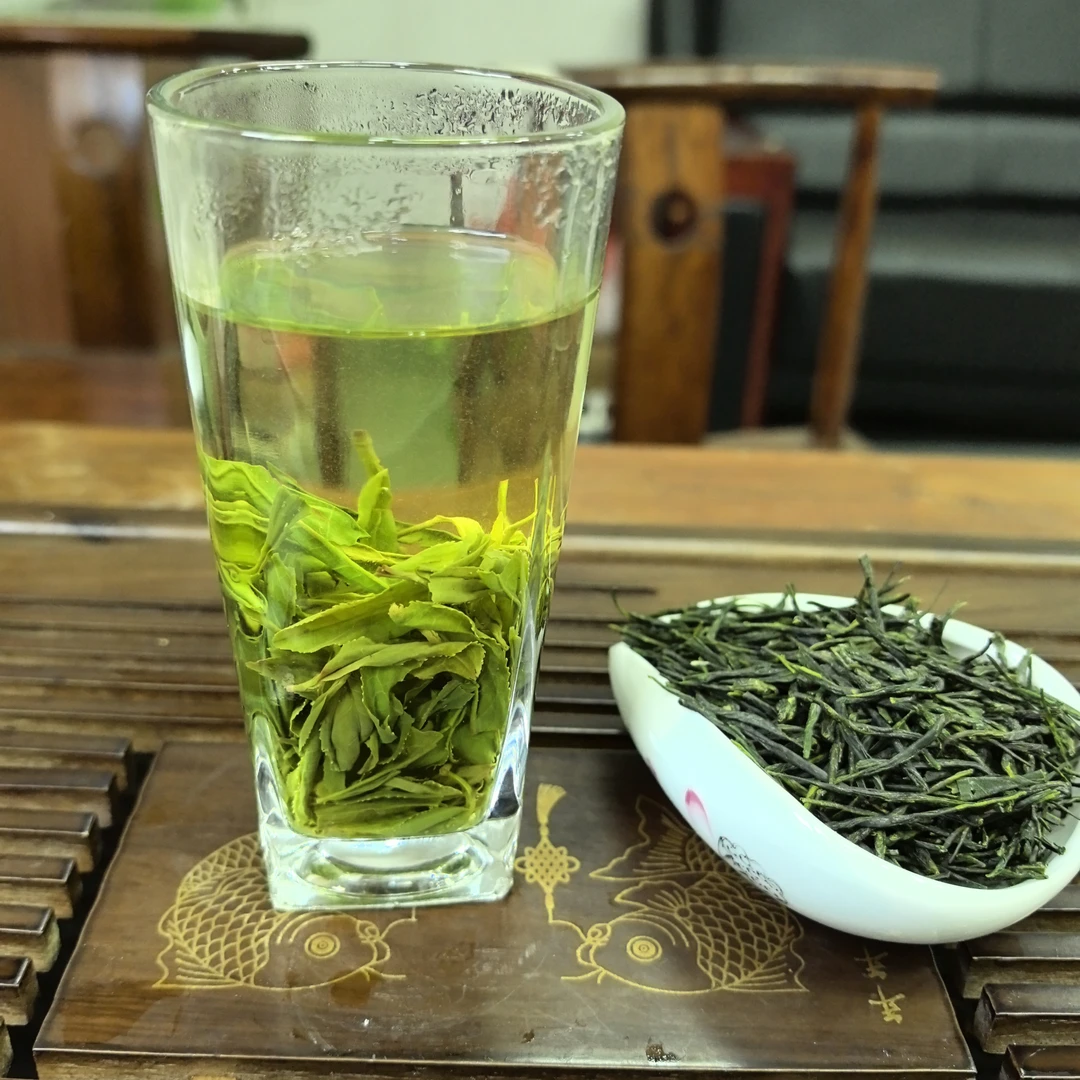 2025新茶高山毛尖绿茶茶直条形毛尖浓茶耐泡口粮茶高山绿茶叶