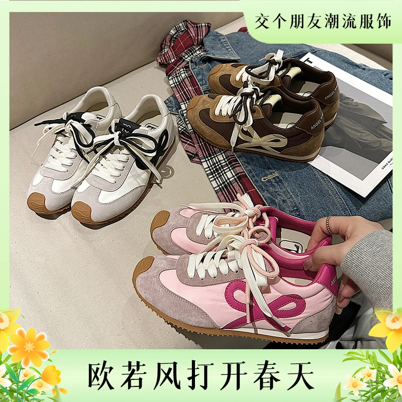 【欧若风穿搭】TS休闲鞋2025春季新款运动鞋休闲阿甘鞋MTX57541-X