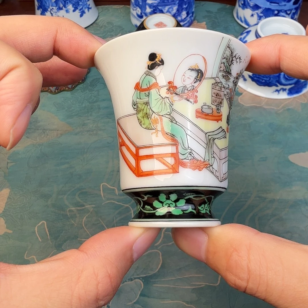 千***然陶现代景德镇全手工全手绘陶瓷