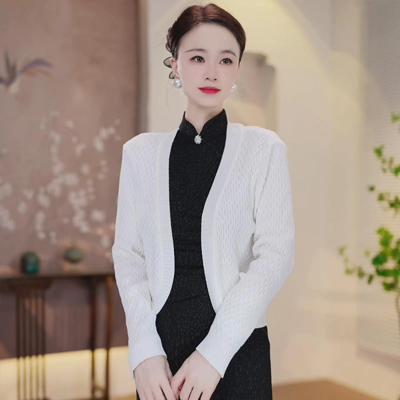 【小香风】2025新款气质短外套开衫女百搭上衣女外套春季女外套百