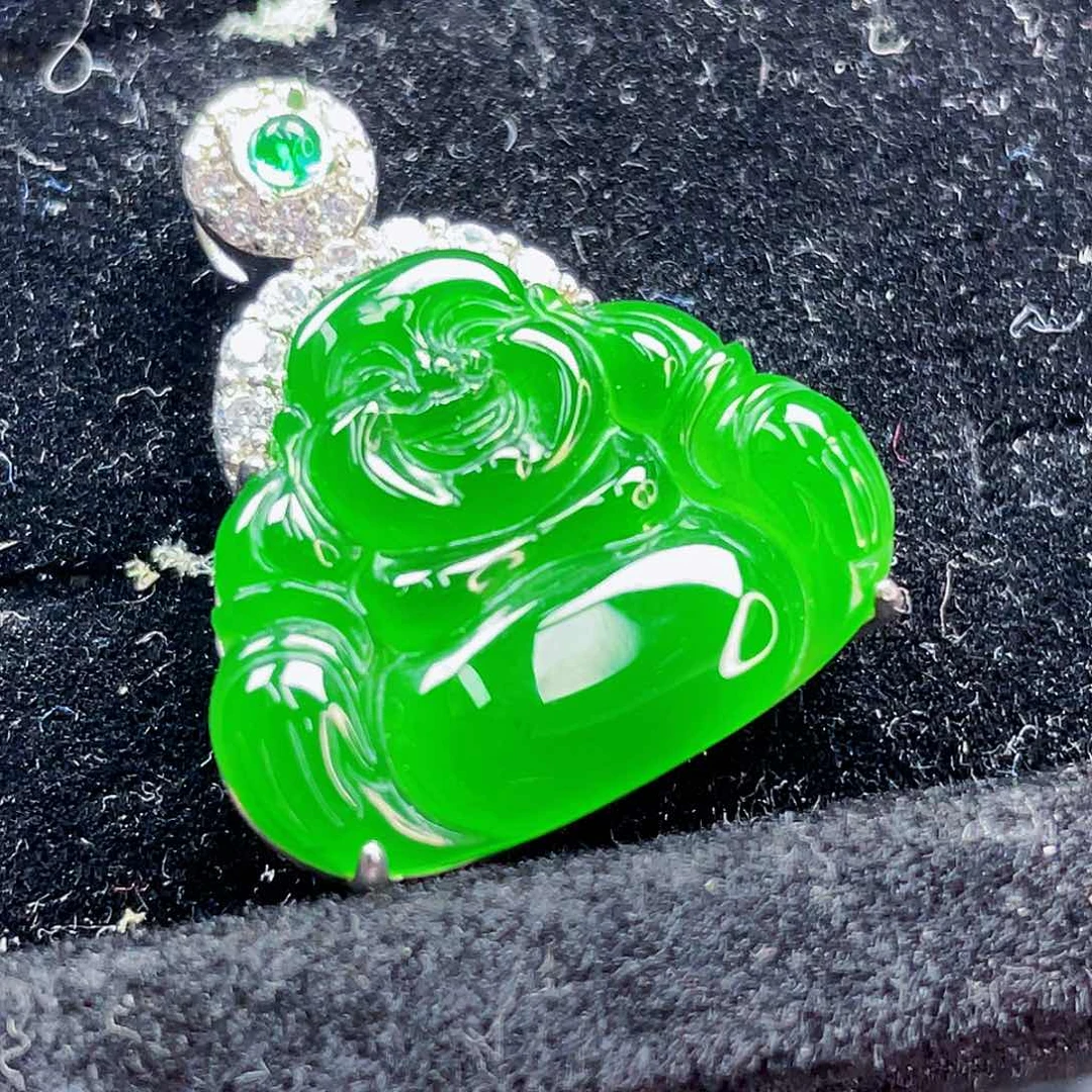 翡翠未镶嵌吊坠(不含链)777