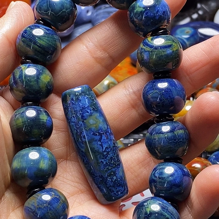 秋***让玛瑙/玉髓颈饰未镶嵌