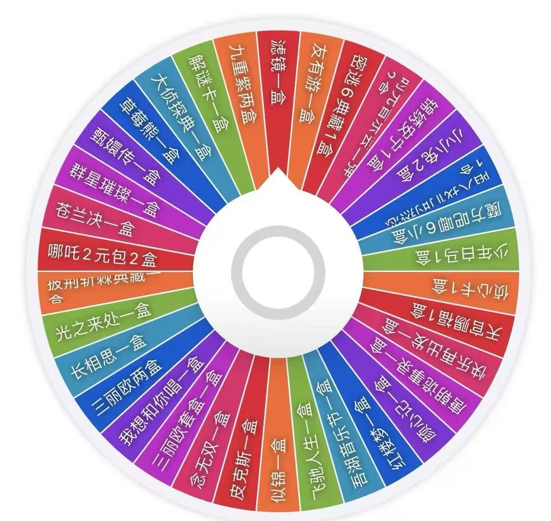 【锦鲤88米混IP大转盘】