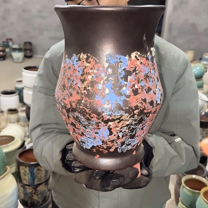 高度30口20啦啦花盆