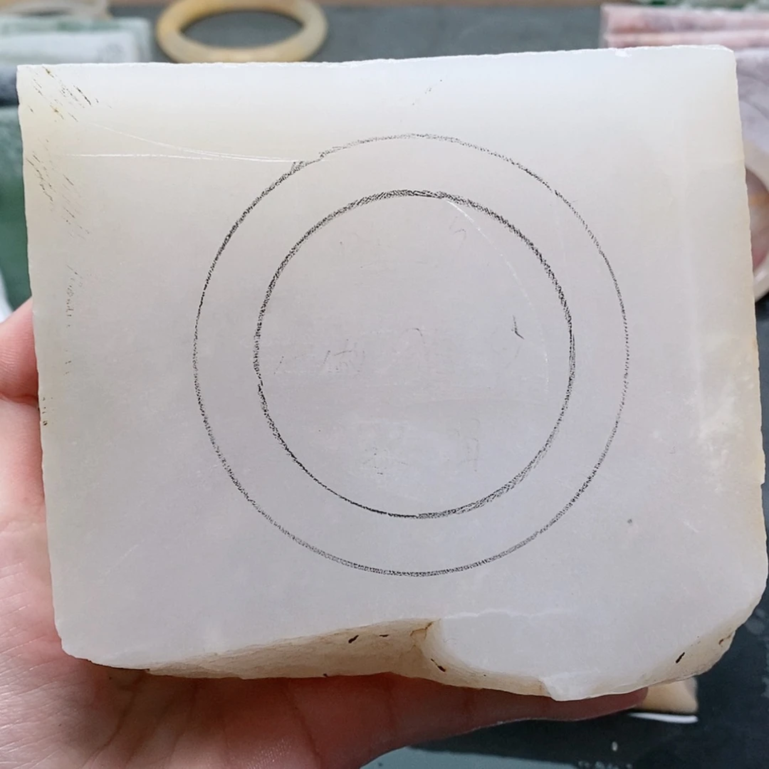 【闪购商品】石英质玉手镯未镶嵌平***～定制