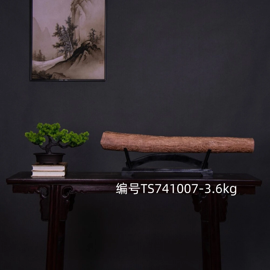 印度老山檀香横财檀香摆件雕花原料原材料 6编号TS741007-3.6kg