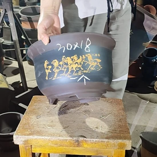 宜兴紫砂花盆清仓