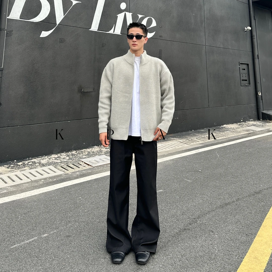 KPAK秋季开衫外套毛衣男