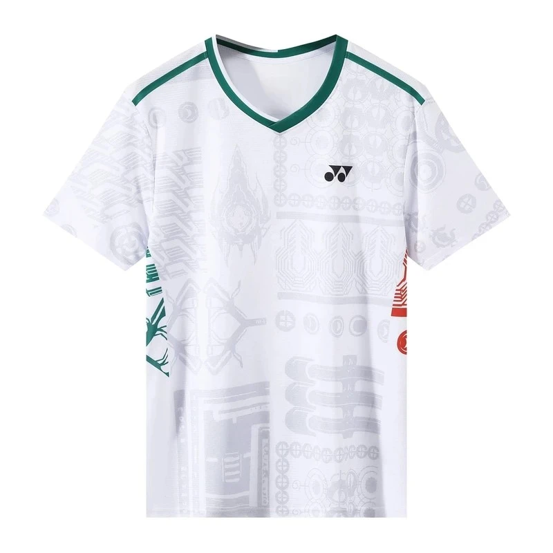 yy羽毛球服速干透气男女短袖T市集特惠恤大赛服球衣运动服套装