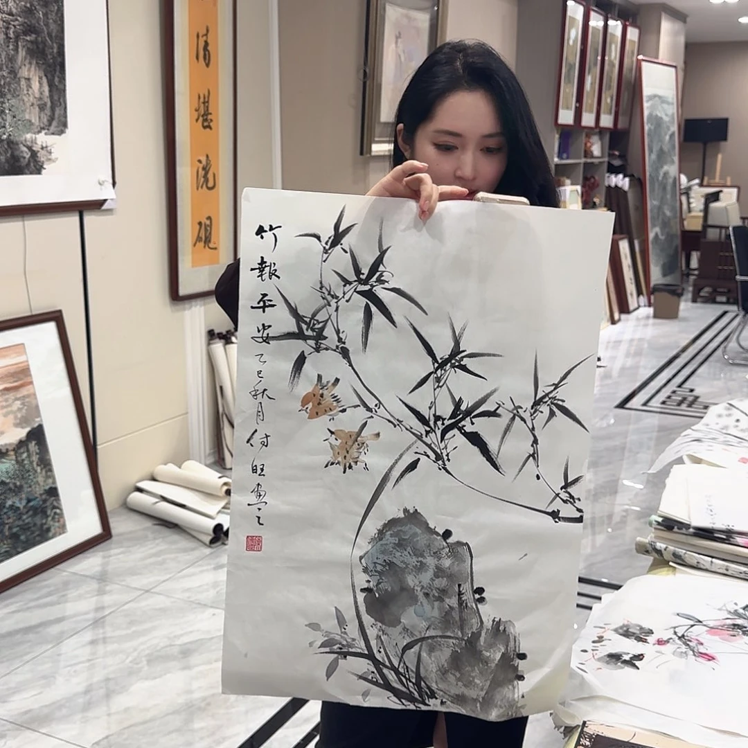 国画国画作品多次入选