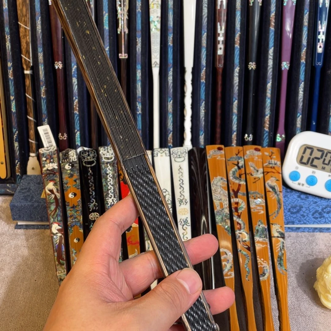 扇子手工制作工艺精湛