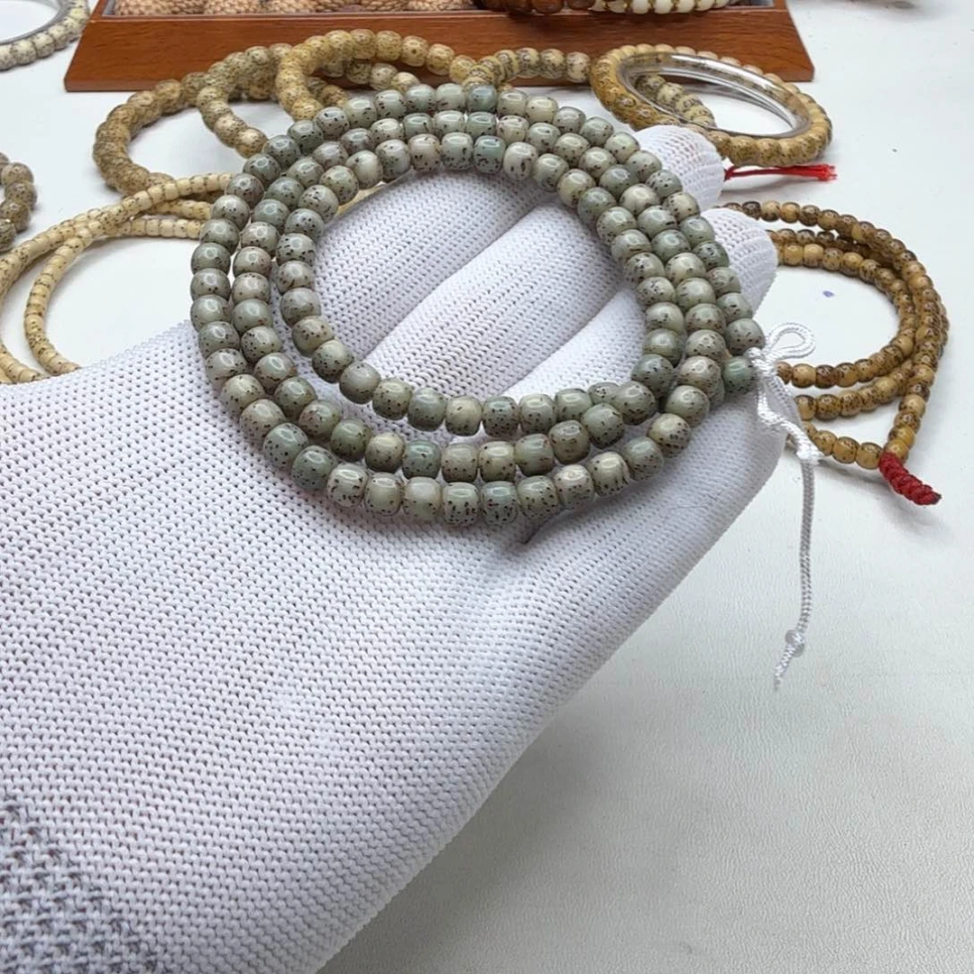 星月菩提吊坠5灭世绿冰糖河豚6左右108