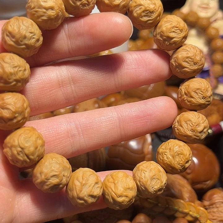 橄榄核手串/手链猴头游龙