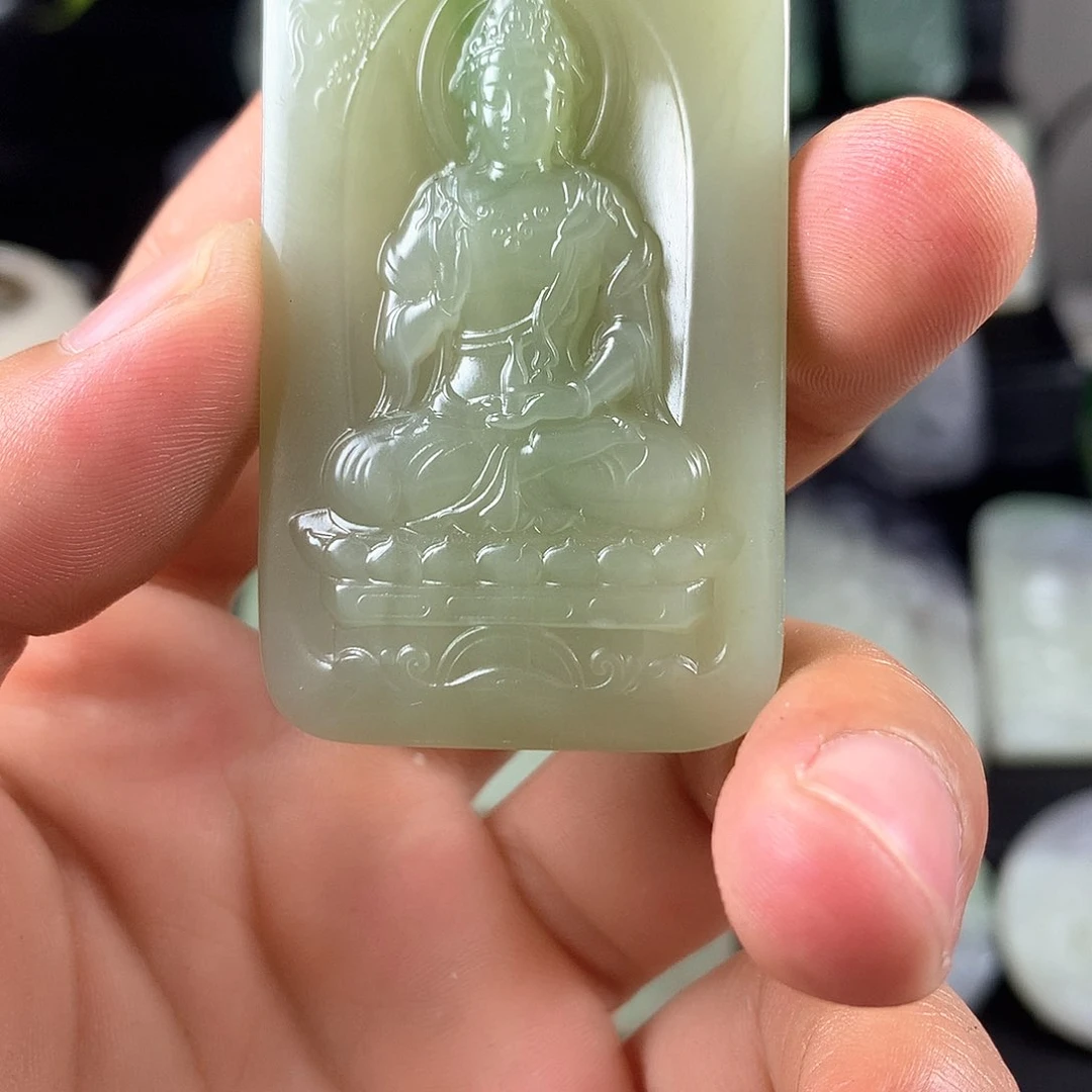 未镶嵌和田玉挂件